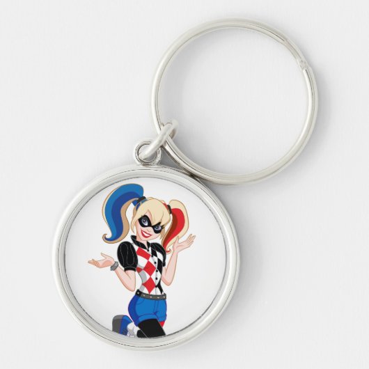 stripboekenmeisje sleutelhanger (Voorkant)