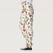 Stripboekpatroon leggings (Links)