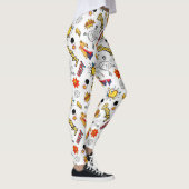 Stripboekpatroon leggings (Rechts)