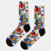 Stripboekpatroon sokken (Links)