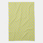 Stripe2 geel theedoek (Verticaal)