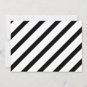 Stripe 50 & Fabulous 50e verjaardag gepersonalisee Kaart (Achterkant)