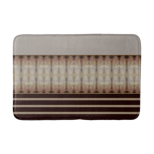 Stripe Accented Modern Badmat (Voorkant)