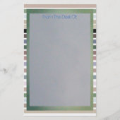 Stripe afdruk briefpapier (Voorkant)