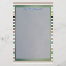 Stripe afdruk briefpapier