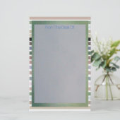 Stripe afdruk briefpapier (Staand voorkant)