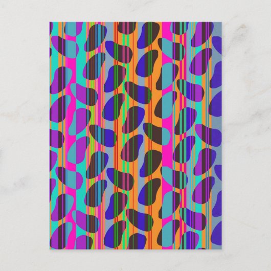 Stripe Beans Briefkaart (Voorkant)