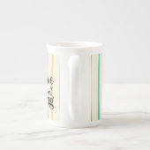 Stripe Bone China Mok (Achterkant)