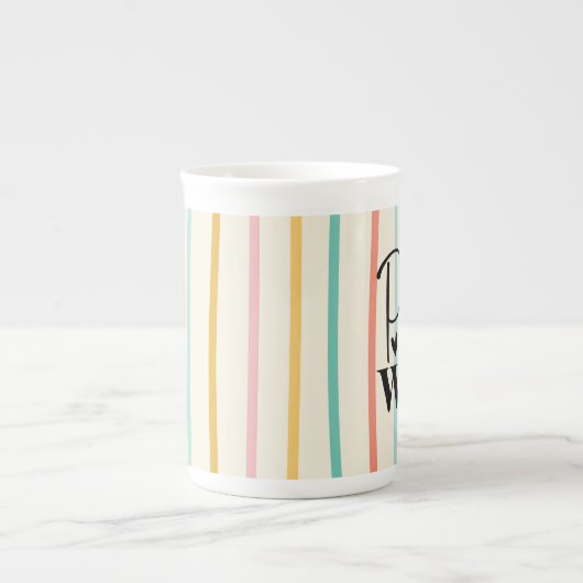 Stripe Bone China Mok (Voorkant)