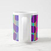 Stripe bonen grote koffiekop (Achterkant)