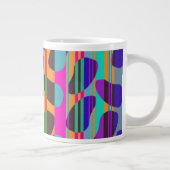 Stripe bonen grote koffiekop (Rechts)