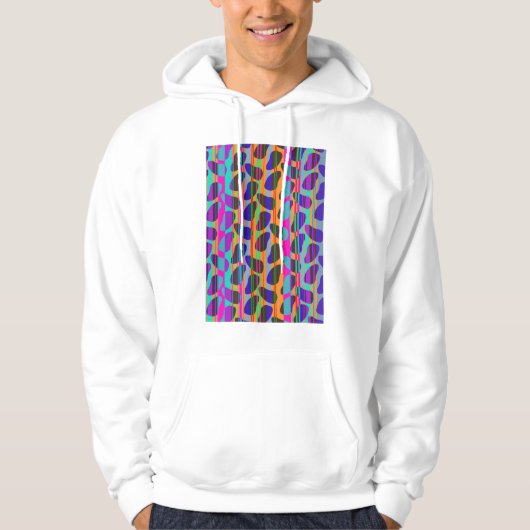 Stripe bonen hoodie (Voorkant)