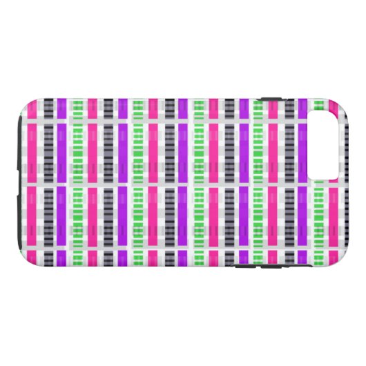 Stripe & Check 2014 Case-Mate iPhone Case (Achterkant (Horizontaal))
