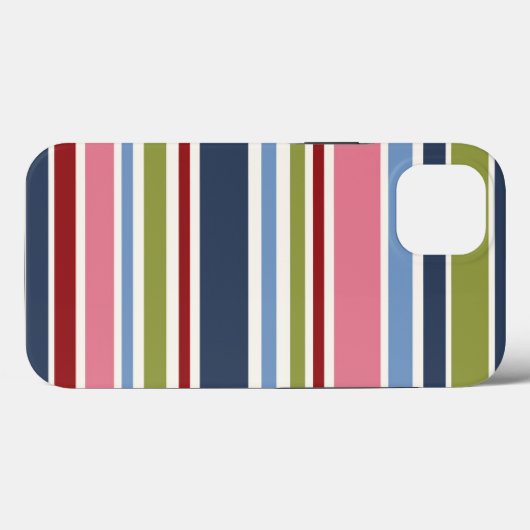 Stripe Deep Hues Tough Hoesje-Mate iPhone Case (Achterkant (horizontaal))
