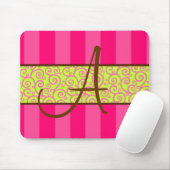 Stripe en Swirl Mousepad Muismat (Met muis)