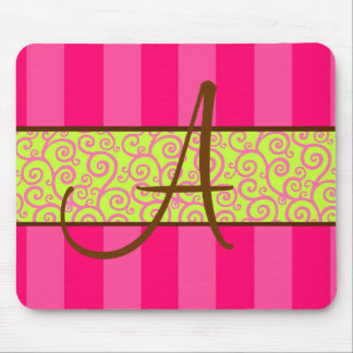 Stripe en Swirl Mousepad Muismat