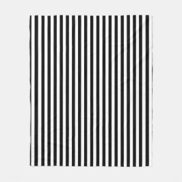 Stripe Fleece Blanket Deken