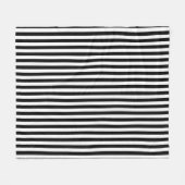 Stripe Fleece Blanket Deken (Voorkant (Horizontaal))
