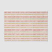  Stripe Floral Shabby Chic Decoupage Tissuepapier (Voorkant)