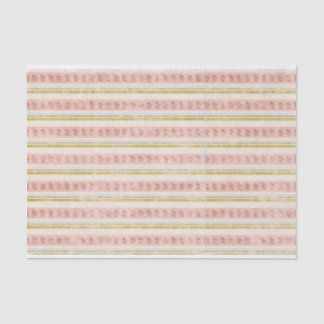  Stripe Floral Shabby Chic Decoupage Tissuepapier
