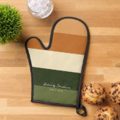 Stripe-handtekeningminimalist Ovenwant (Top down)