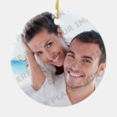 Stripe Just Maui'd Keramisch Ornament (Achterkant)