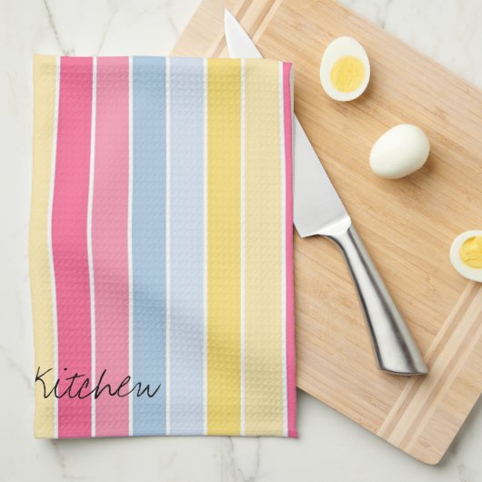 Stripe Kitchen Hand Towel Theedoek (Quarter Fold)