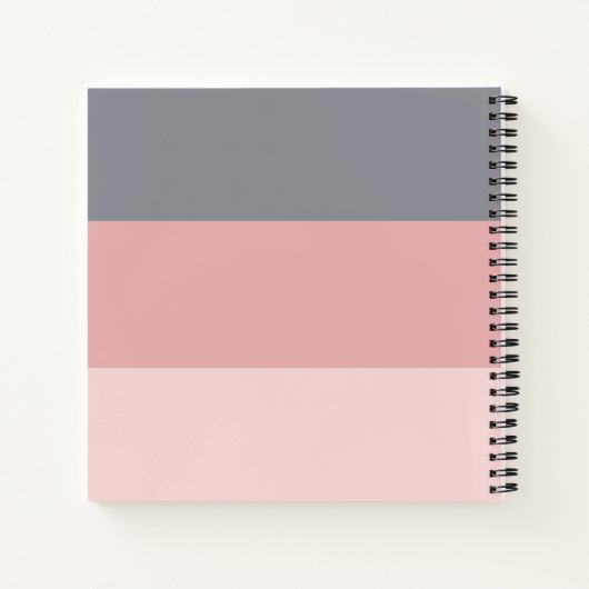 Stripe letters naar Mijn Dagboekje van Dochter Notitieboek (Achterkant)