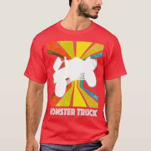 Stripe Monster Size Truck Car RC Radio Con T-shirt