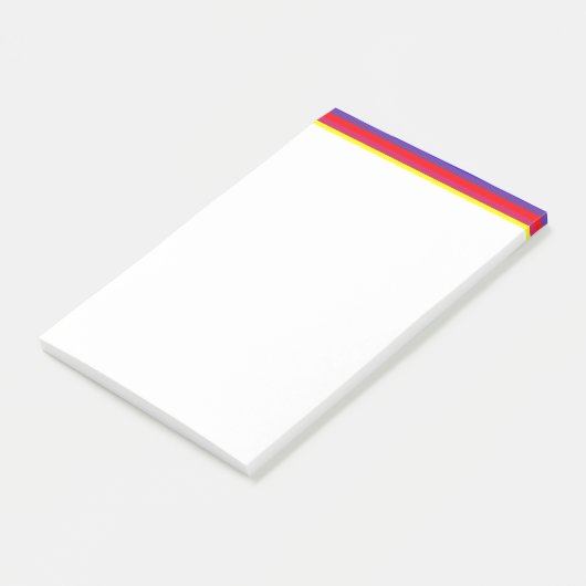 Stripe Notities Post-it® Notes (Schuin)