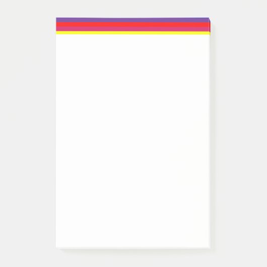 Stripe Notities Post-it® Notes (Voorkant)