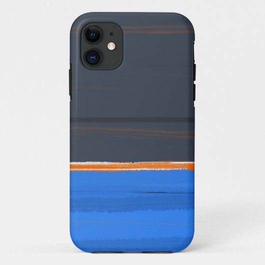 Stripe Oranje Case-Mate iPhone Case (Achterkant)