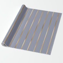 Stripe Patroon Blue Gold