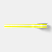 Stripe Pattern Yellow Satijnen Lint (Voorkant)