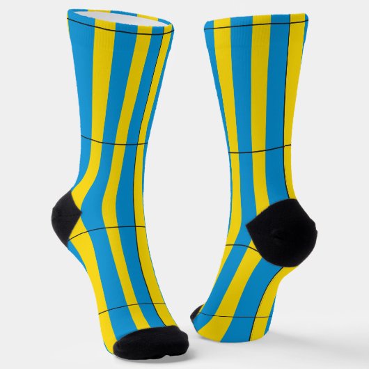 Stripe-Sokken Sokken (Gebogen)