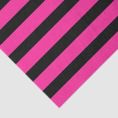 Stripe strips voor hot-roze en zwarte Mode Tissuepapier (Detail)