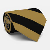 Stripe Stropdas van Black and Gold University (Opgerold)