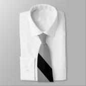 Stripe Stropdas van de Silver- en Black University (Gebonden)