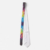 Stripe Tie Dye Necktie Stropdas (Achterkant)