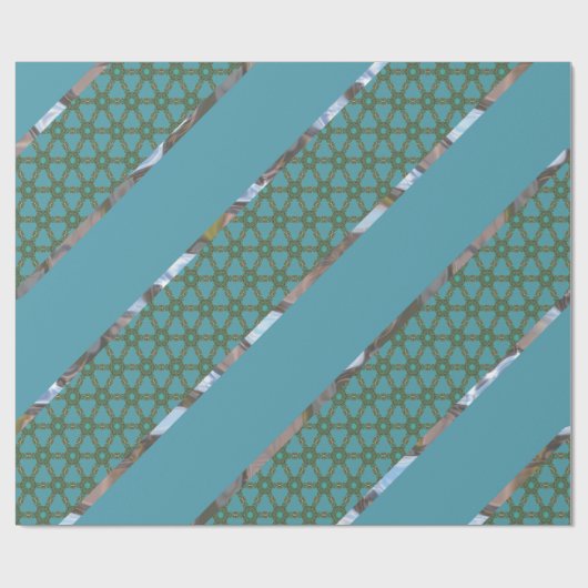 Stripe van Schreierphaele Glossy Elegance Cadeaupapier (Vlak)