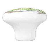 Stripe Vuurtoren Keramische Deurknop Knop (Zijkant)