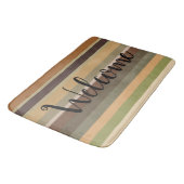Stripe Welcome Mat Kies uw maat (Gekanteld)