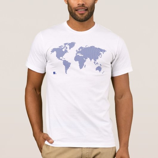 Stripe World T-shirt (Voorkant)