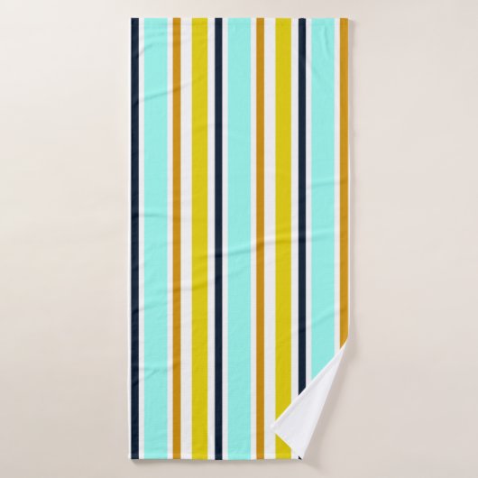 Striped abstract background with color stripes. Vi Badhanddoek (Badhanddoek)