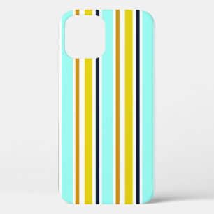 Striped abstract background with color stripes. Vi Case-Mate iPhone Case