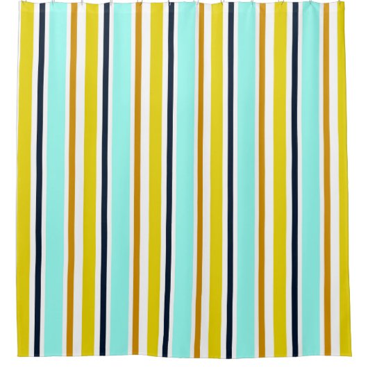Striped abstract background with color stripes. Vi Douchegordijn (Voorkant)