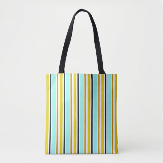 Striped abstract background with color stripes. Vi Tote Bag (Voorkant)