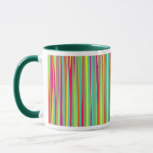 Striped Abstract ontwerp Mok (Links)
