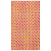 Striped Baseball Ballpark Hot Dogs Burgers Patroon Tafelkleed (Voorkant)