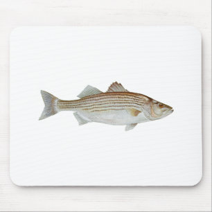 Striped Bass Art Muismat